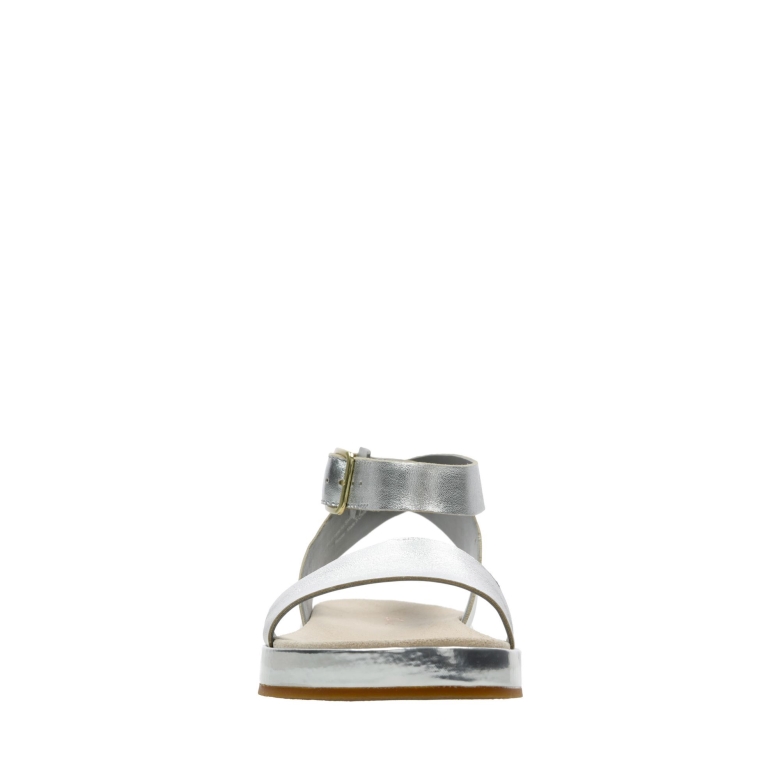 Botanischer Efeu Silber Leder Clarks