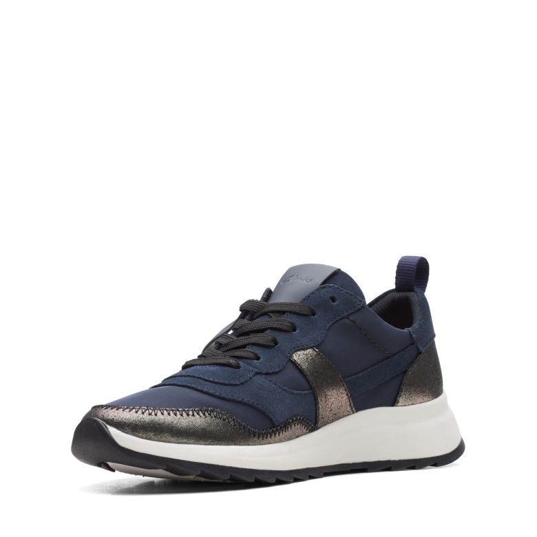 Dash Lite Jazz Clarks Navy Kombi