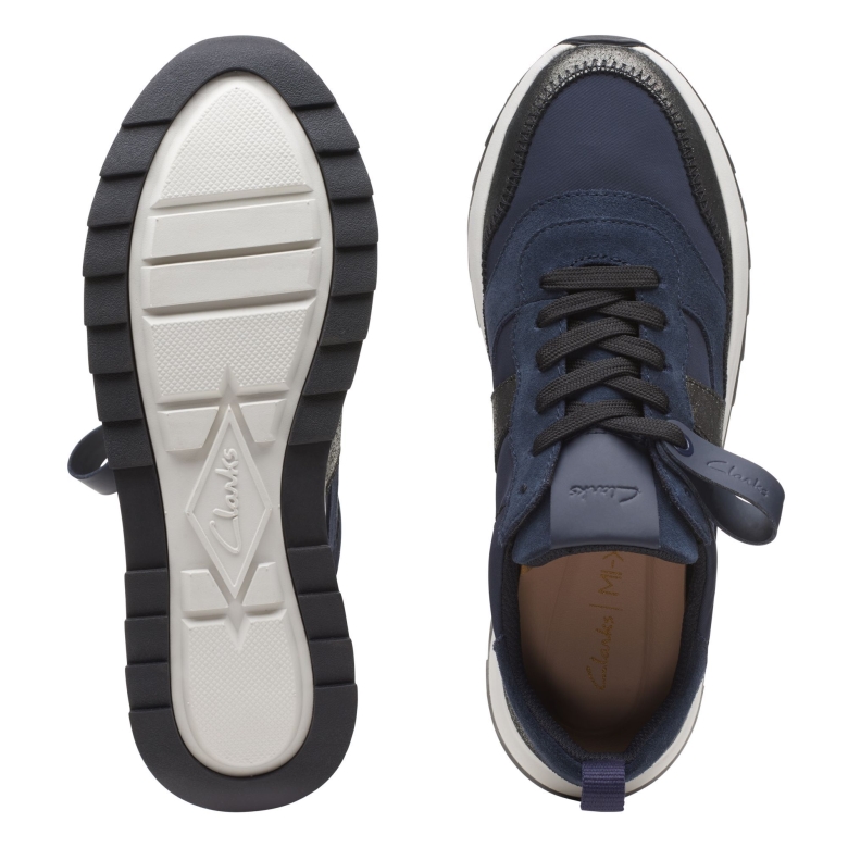 Dash Lite Jazz Clarks Navy Kombi
