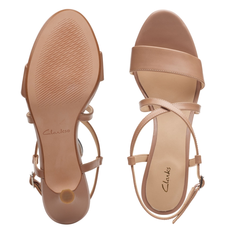 Pralinenleder Clarks Amali-schnalle
