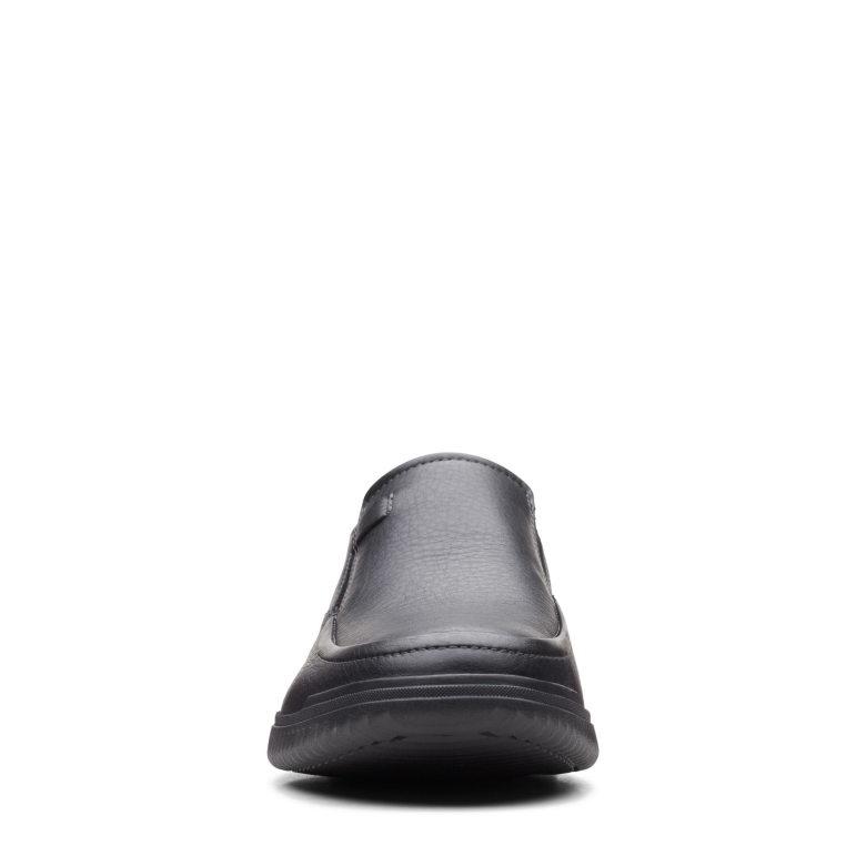 Donaway Step Clarks Aus Schwarzem Leder