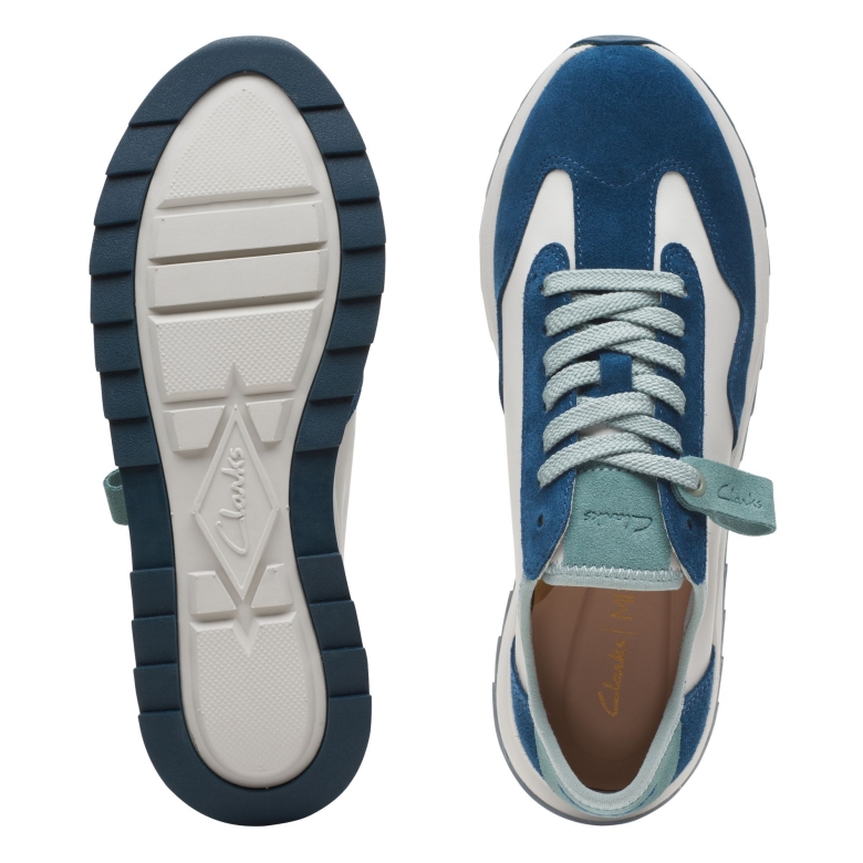 Blaugrün Kombi Dash Lite Lo Clarks