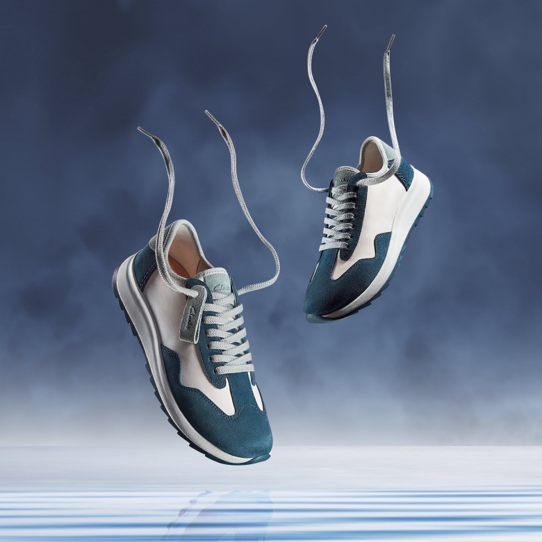 Blaugrün Kombi Dash Lite Lo Clarks