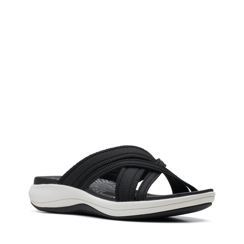 Mira Isle Clarks Schwarzes Textil