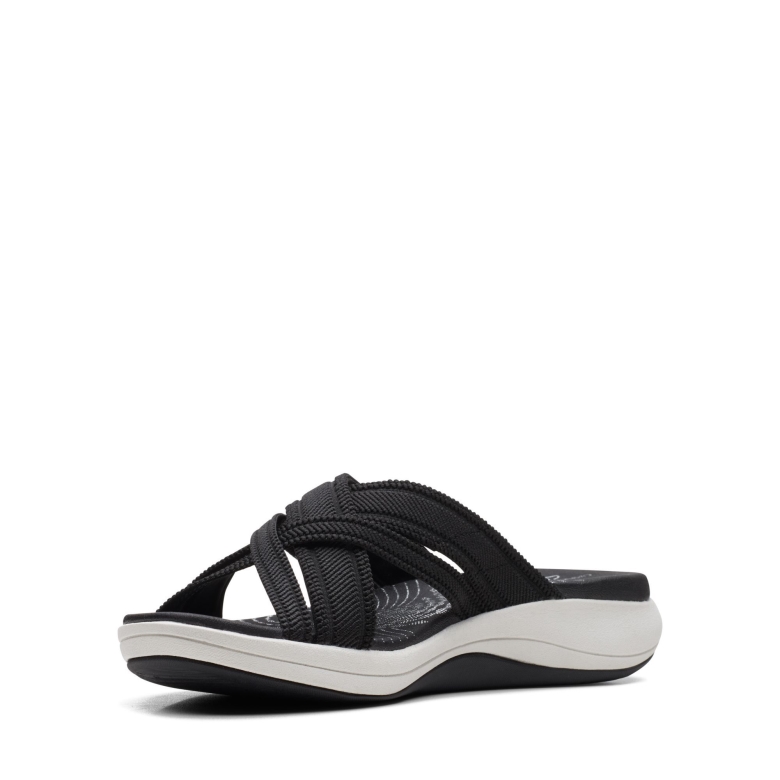 Mira Isle Clarks Schwarzes Textil