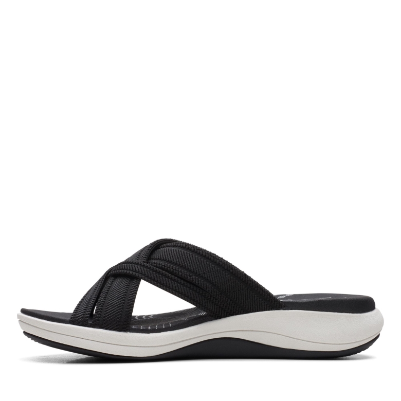 Mira Isle Clarks Schwarzes Textil