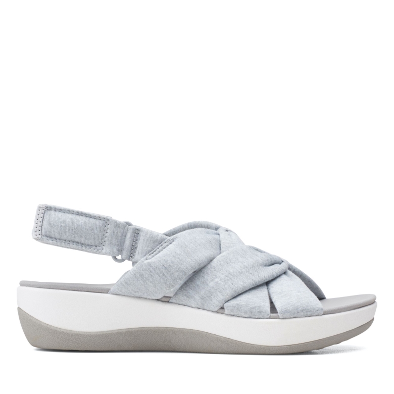 Arla Meg Clarks Graues Textil