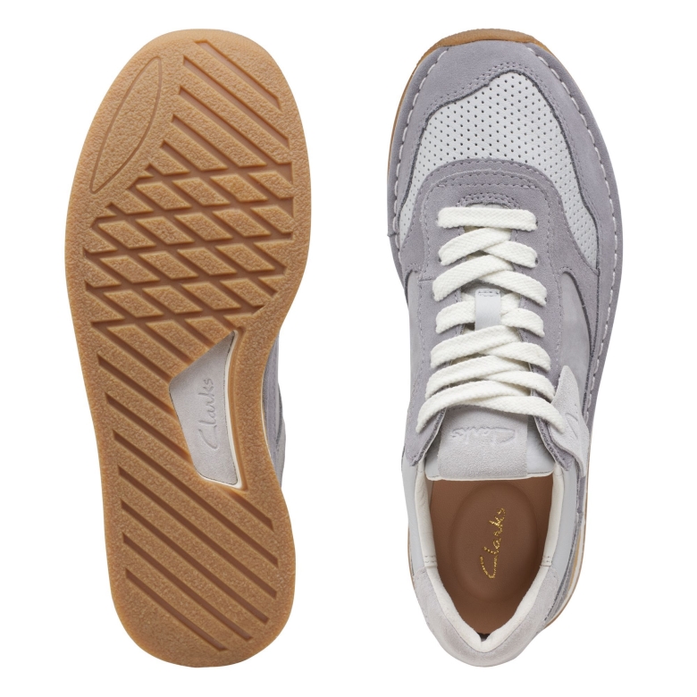Craftrun Tor Clarks Hellgraue Kombi