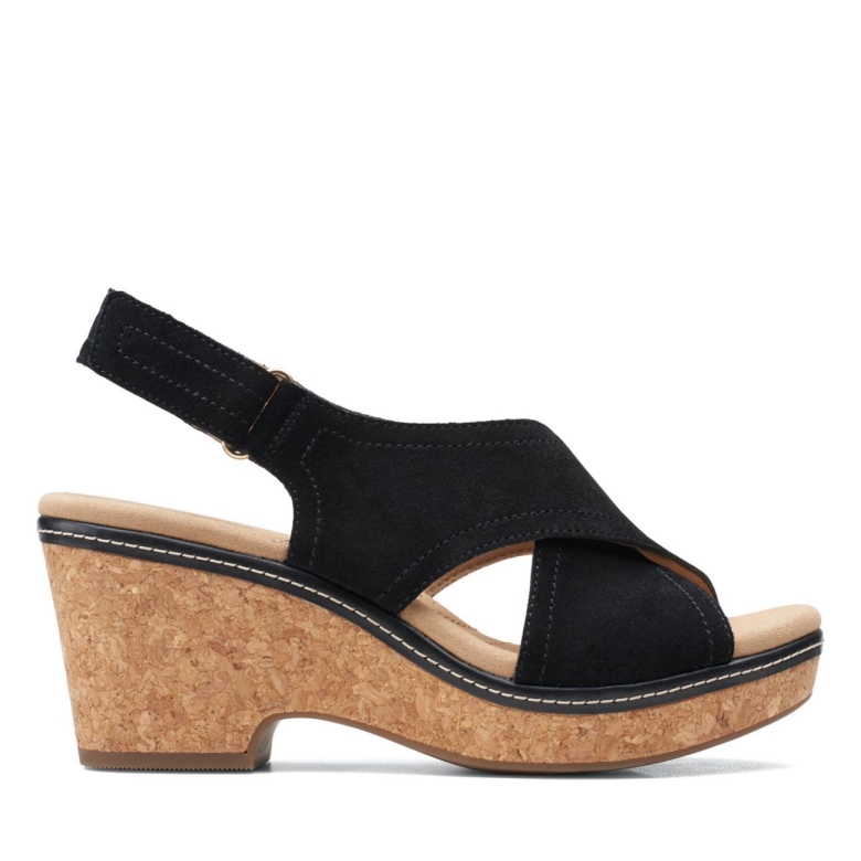 Clarks Schwarze Giselle Cove