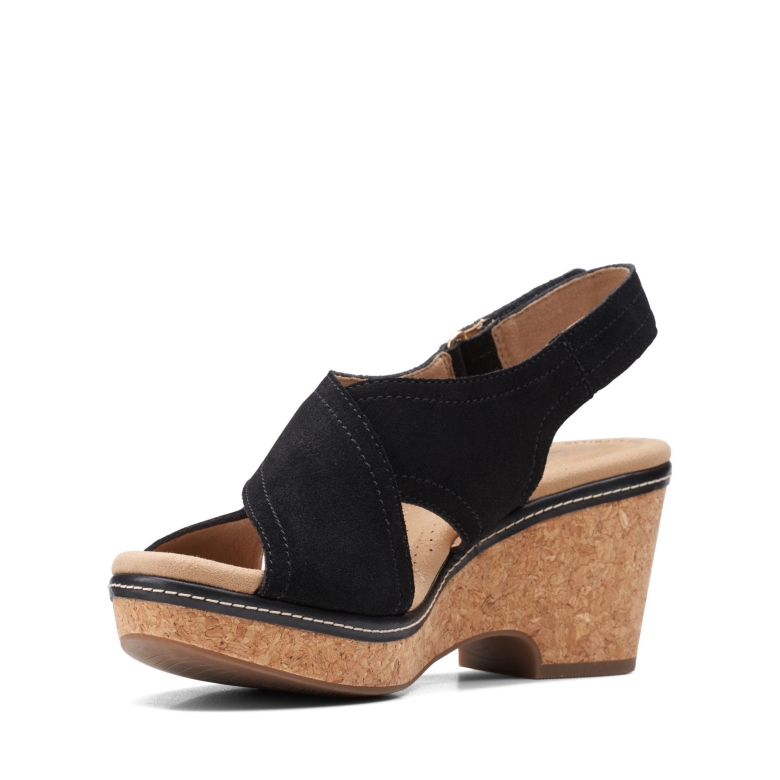 Clarks Schwarze Giselle Cove