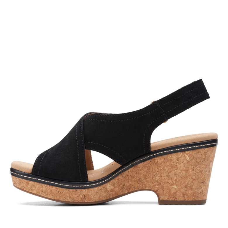 Clarks Schwarze Giselle Cove