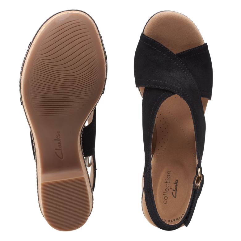 Clarks Schwarze Giselle Cove