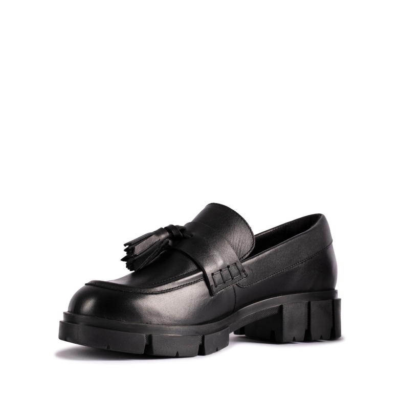 Clarks Teala Loafer Aus Schwarzem Leder