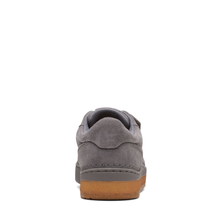 Craftcourtlace Clarks Graues Wildleder