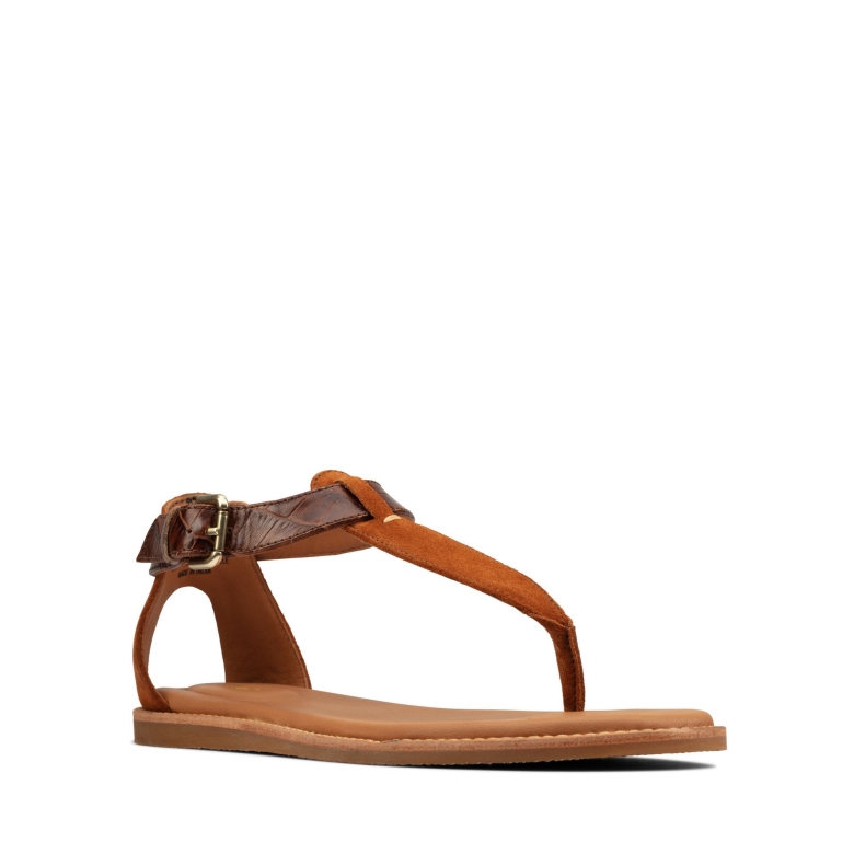Hellbraunes Leder Karsea Post Clarks