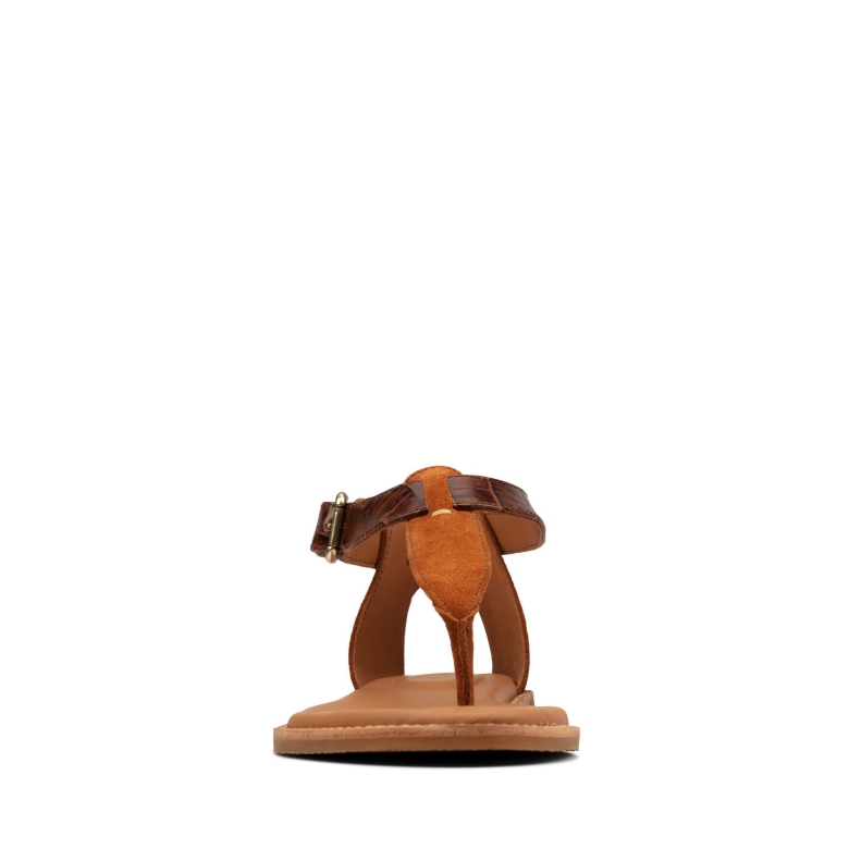 Hellbraunes Leder Karsea Post Clarks