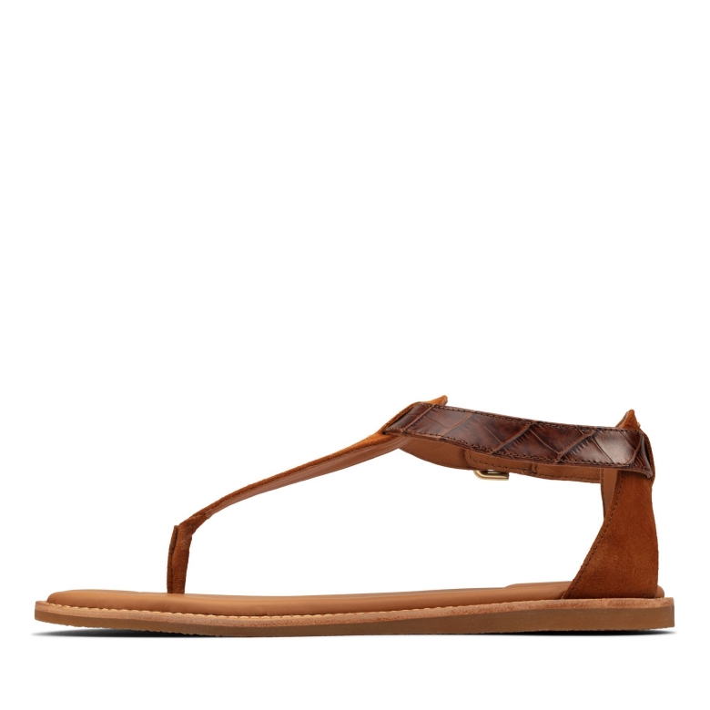 Hellbraunes Leder Karsea Post Clarks