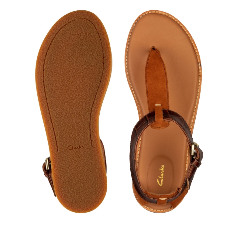 Hellbraunes Leder Karsea Post Clarks