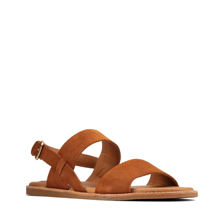Hellbrauner Karsea-riemen Aus Wildleder Clarks