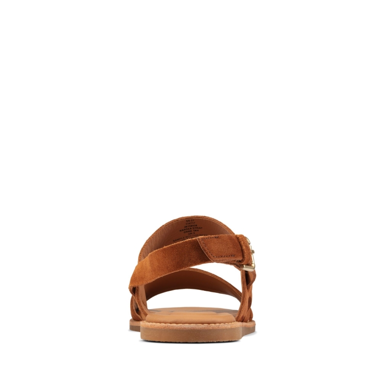 Hellbrauner Karsea-riemen Aus Wildleder Clarks