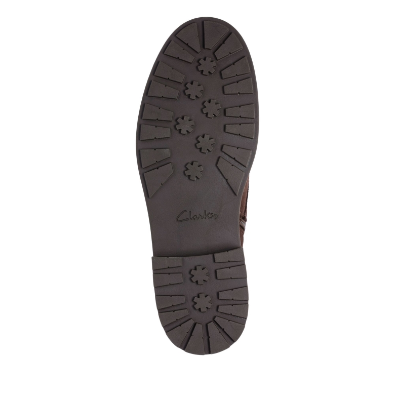 Dunkelbraunes Wildleder Im Orinoco2-stil Clarks