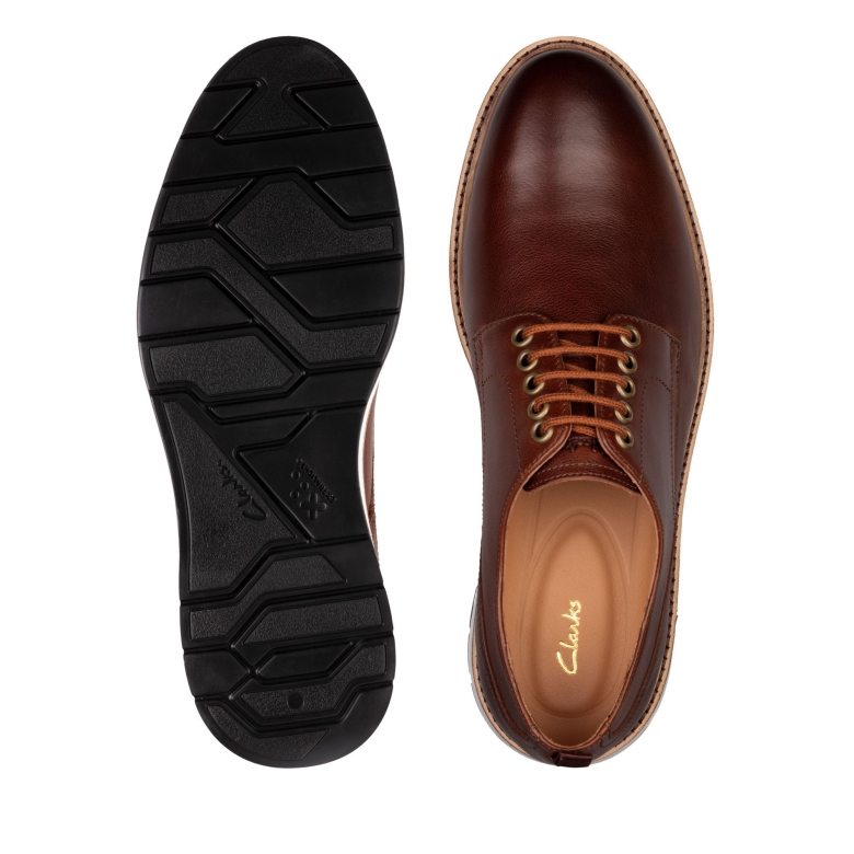 Chantry Walk Clarks Dunkelbraunes Leder