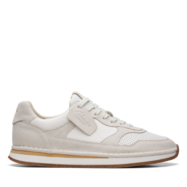 Clarks Craft Run Tor Weiß