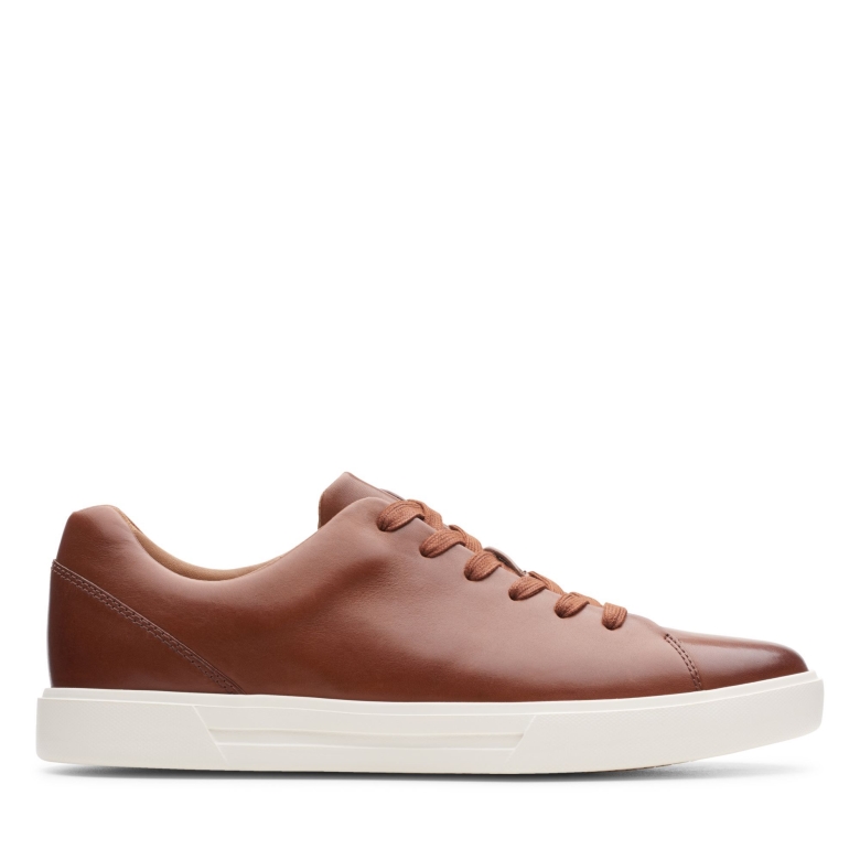 Clarks Un Costa Lace Aus Britischem Hellbraunem Leder