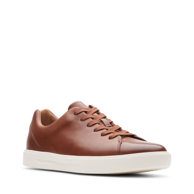 Clarks Un Costa Lace Aus Britischem Hellbraunem Leder