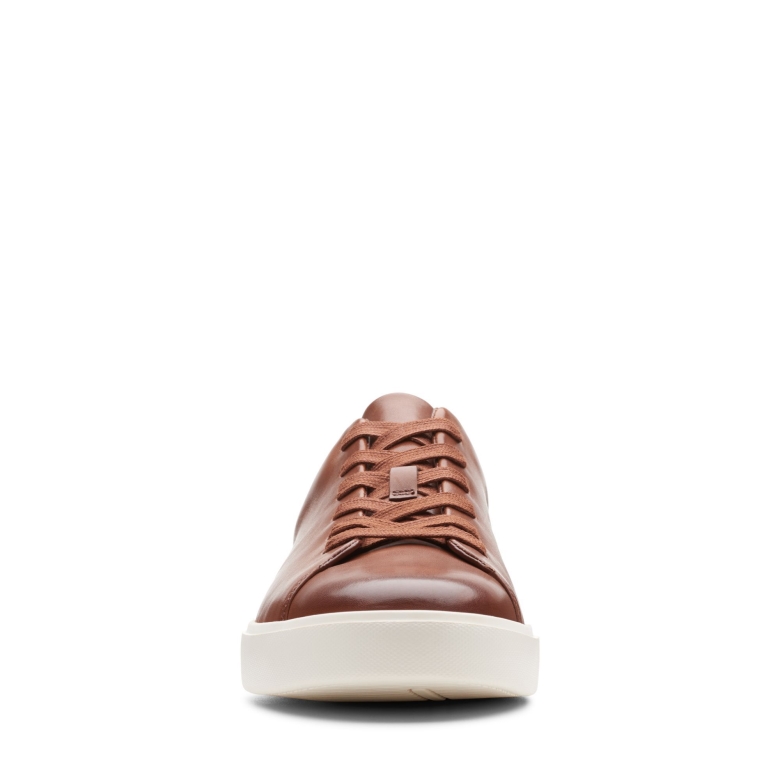Clarks Un Costa Lace Aus Britischem Hellbraunem Leder