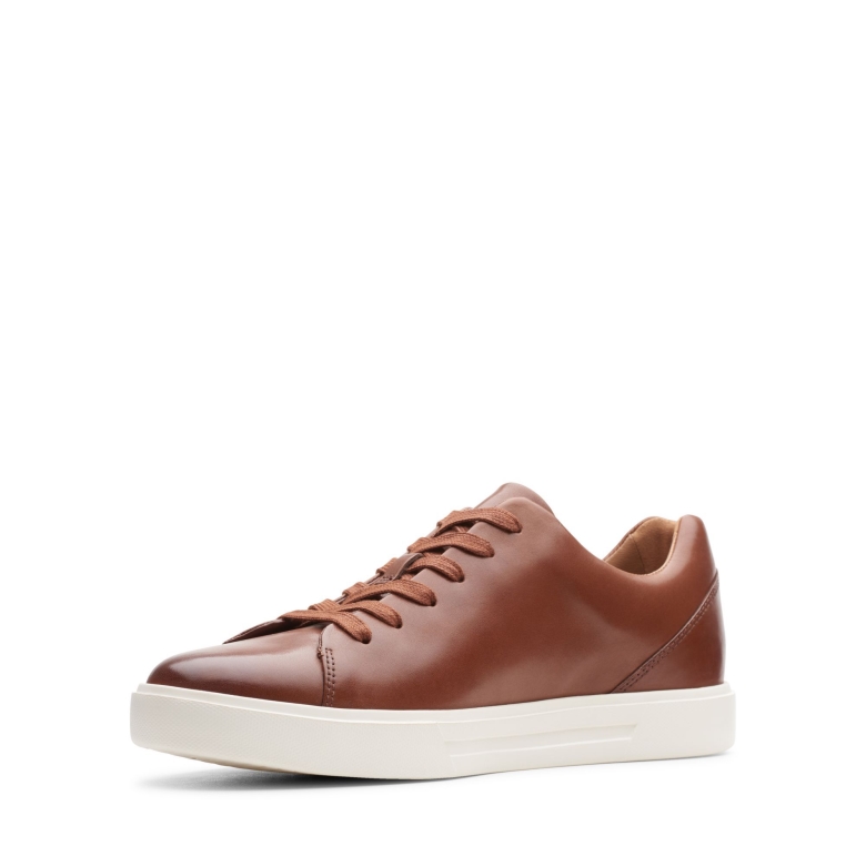 Clarks Un Costa Lace Aus Britischem Hellbraunem Leder