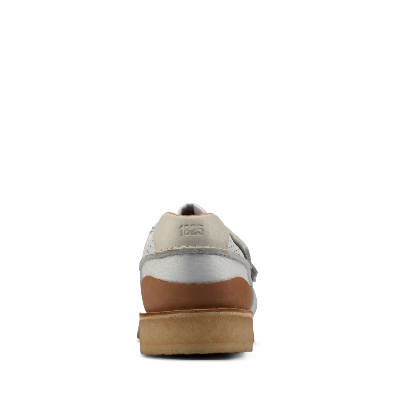 Clarks Tor Laufen Weiß
