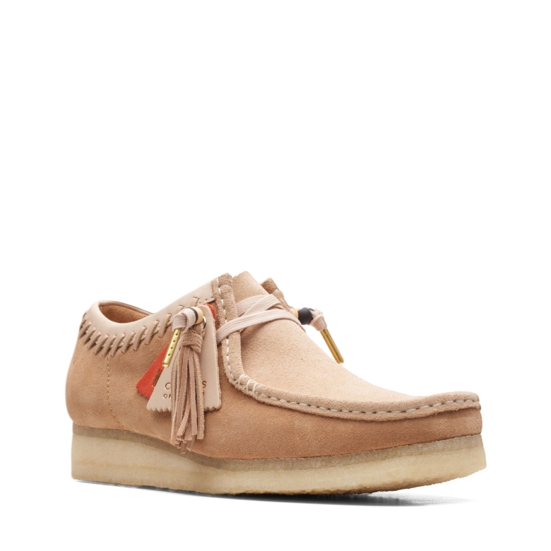 Gelöschter Rosa Kombi Clarks Wallabee