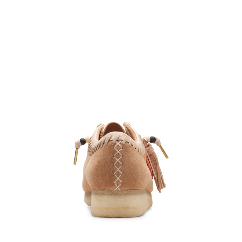 Gelöschter Rosa Kombi Clarks Wallabee