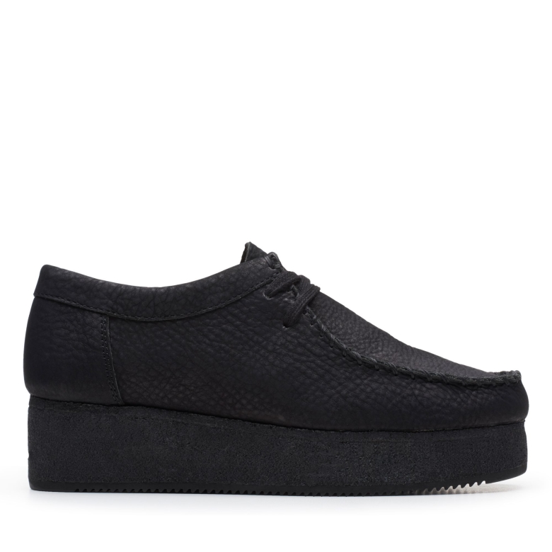 Schwarz Nubuk Clarks Wallacraft Lo