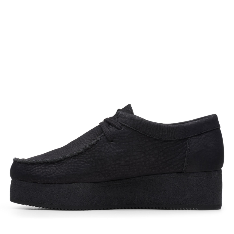 Schwarz Nubuk Clarks Wallacraft Lo