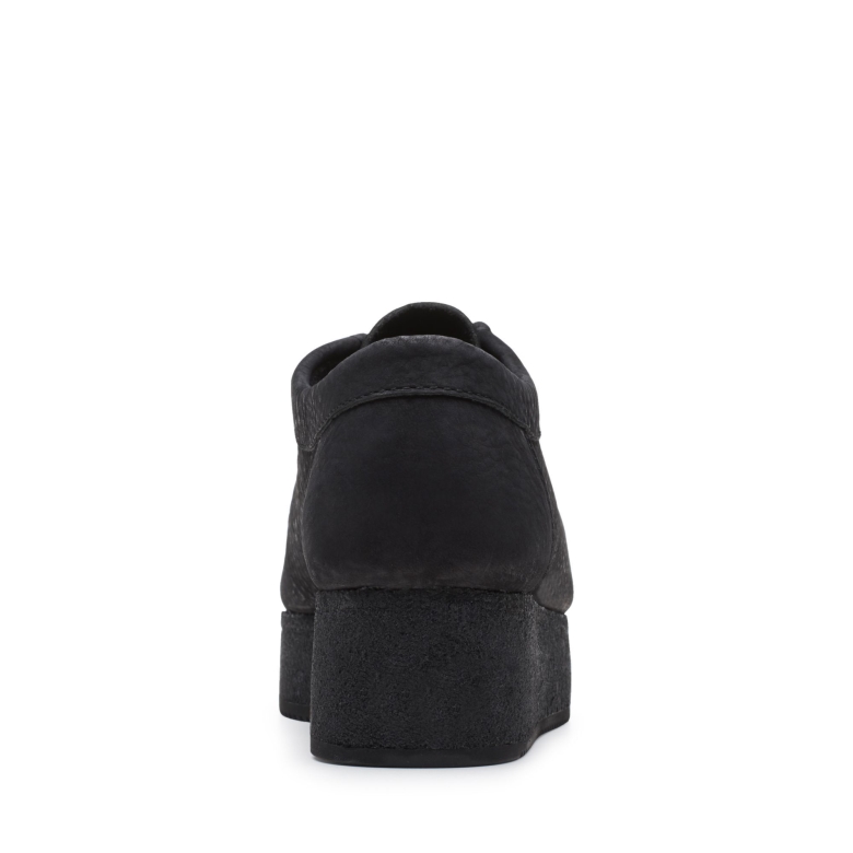 Schwarz Nubuk Clarks Wallacraft Lo