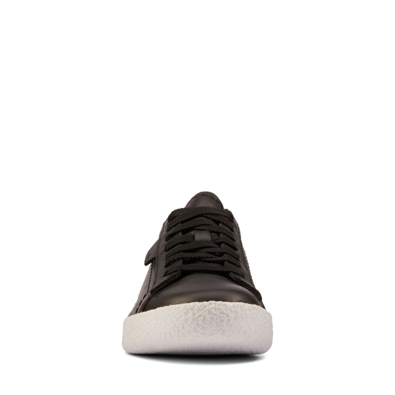 Craft Cup Lace Schwarz Leder Clarks