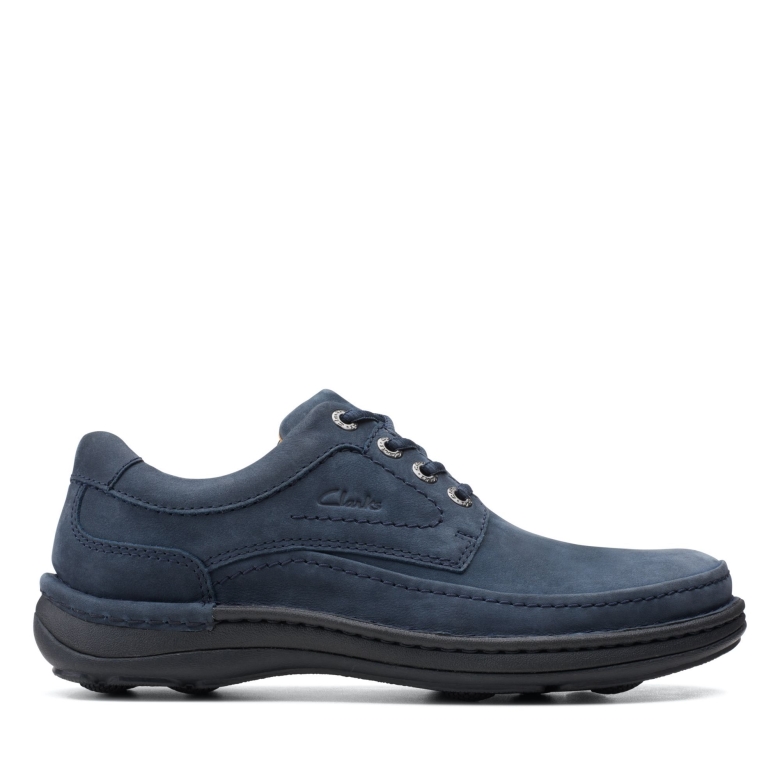 Clarks Nature Three Navy Nubuk