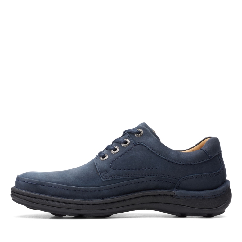 Clarks Nature Three Navy Nubuk