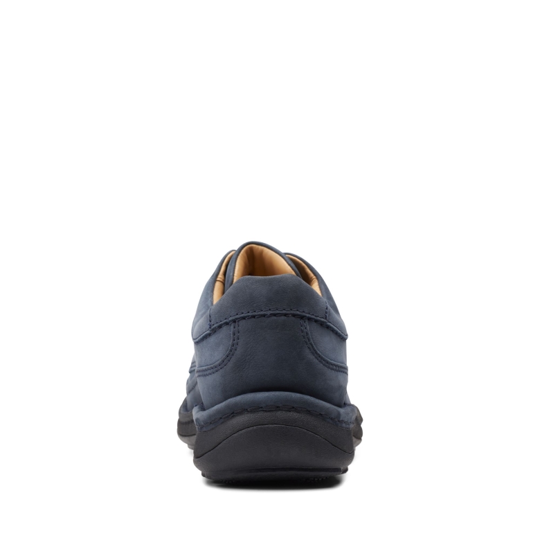 Clarks Nature Three Navy Nubuk