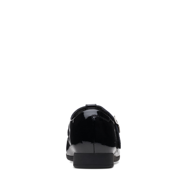 Clarks Black Pat Scaladress K