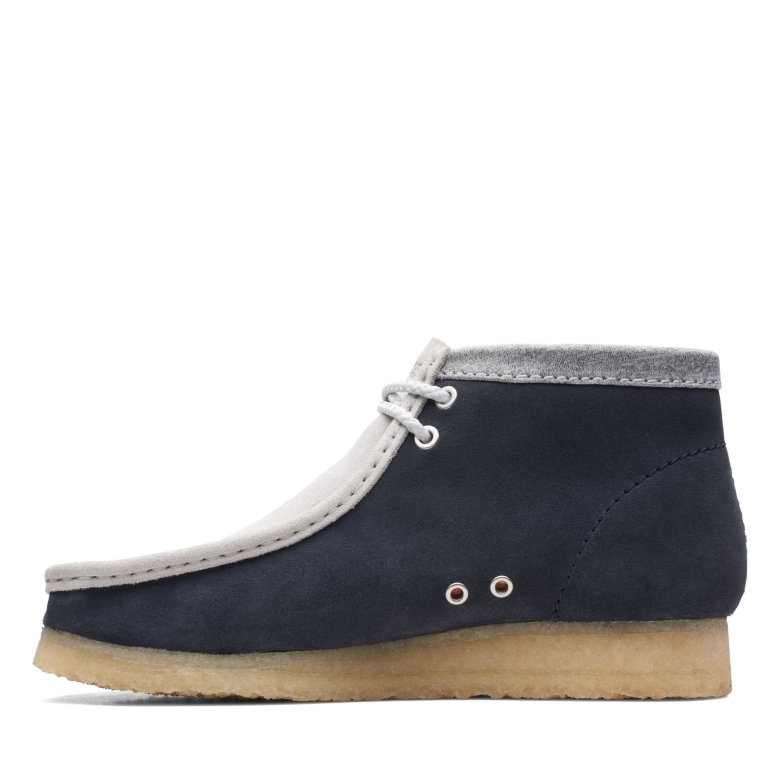 Wallabee Bt New Clarks Marineblau/Grau