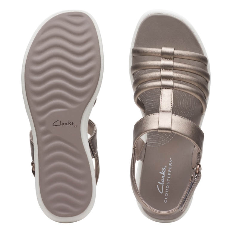 Metallic Clarks Driften Leicht