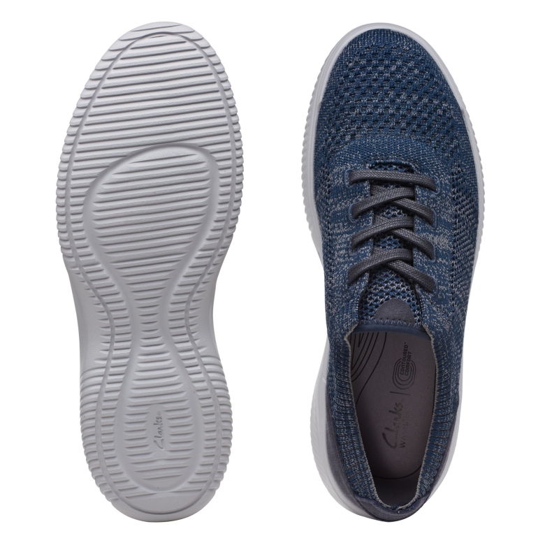 Donaway Knit Clarks Marinestrick