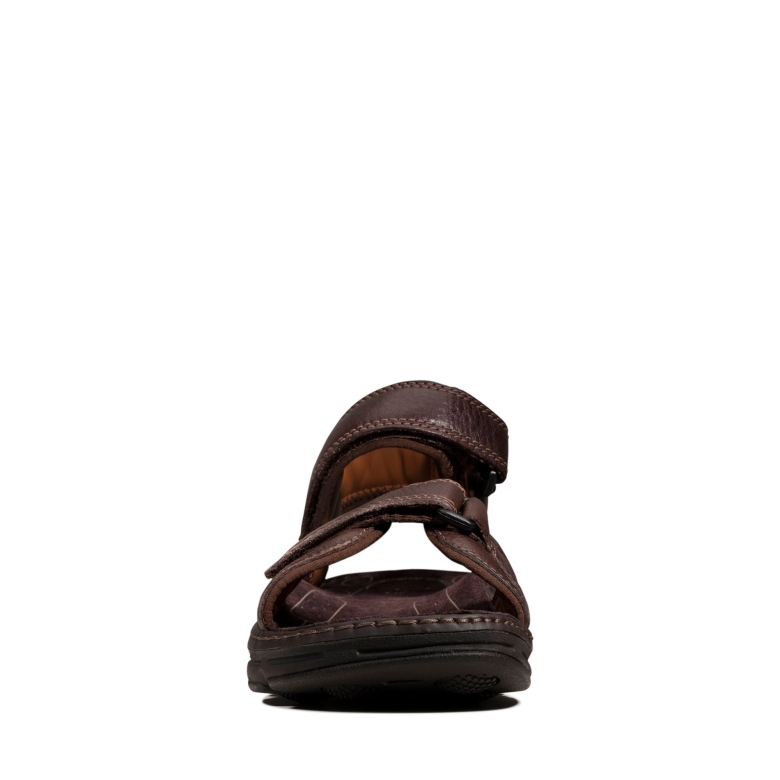 Clarks Atl Teil Dunkelbraunes Blatt