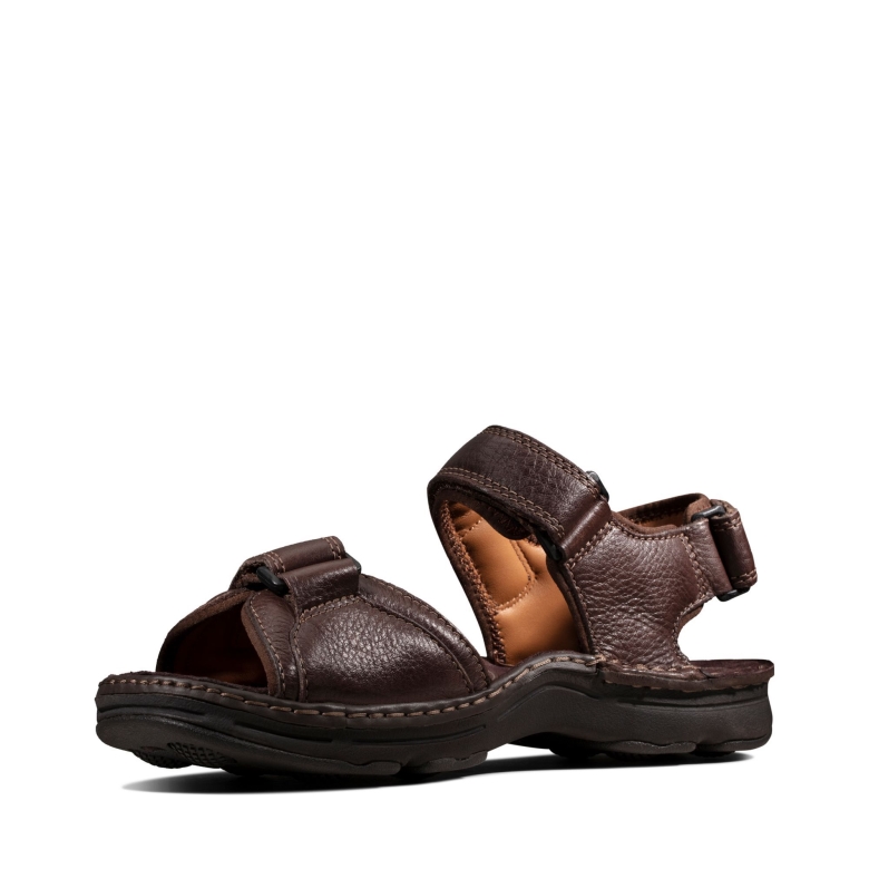 Clarks Atl Teil Dunkelbraunes Blatt