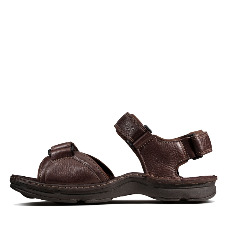 Clarks Atl Teil Dunkelbraunes Blatt