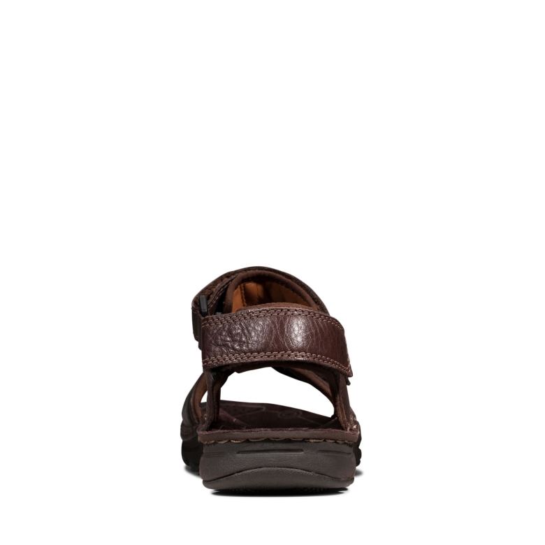 Clarks Atl Teil Dunkelbraunes Blatt
