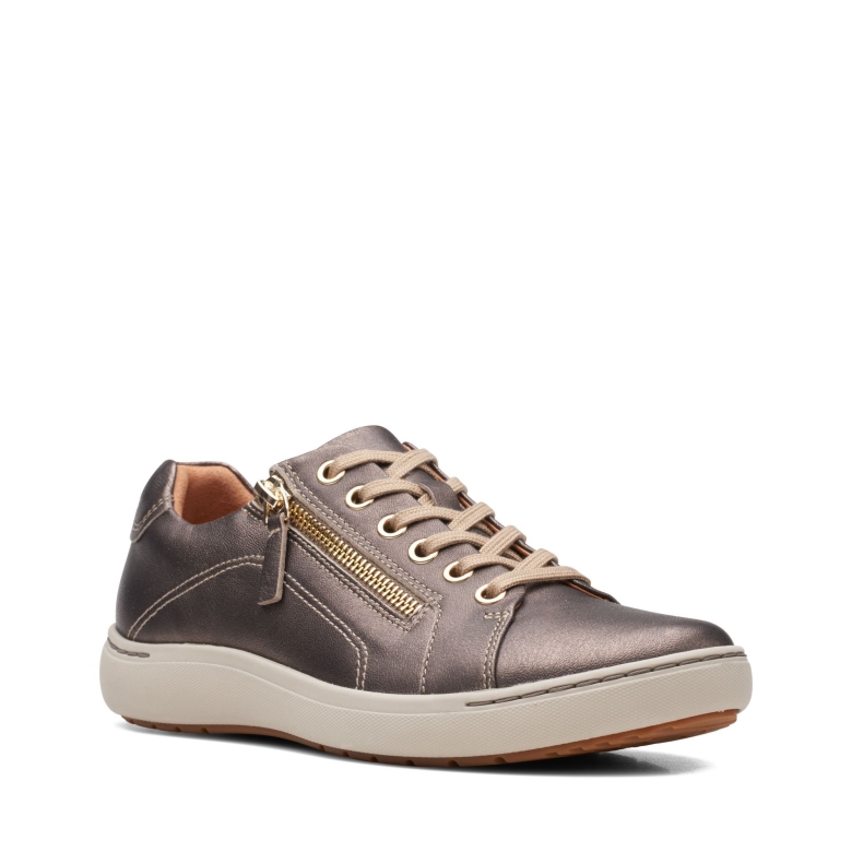 Bronze-metallic-clarks-nalle-spitze